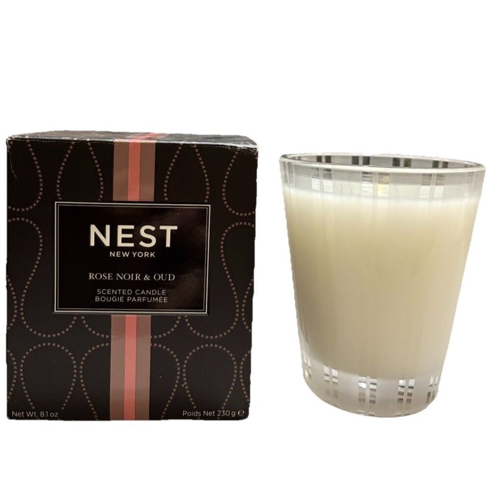NEST New York Scented Classic Candle Rose Noir & Oud  8.1 oz New